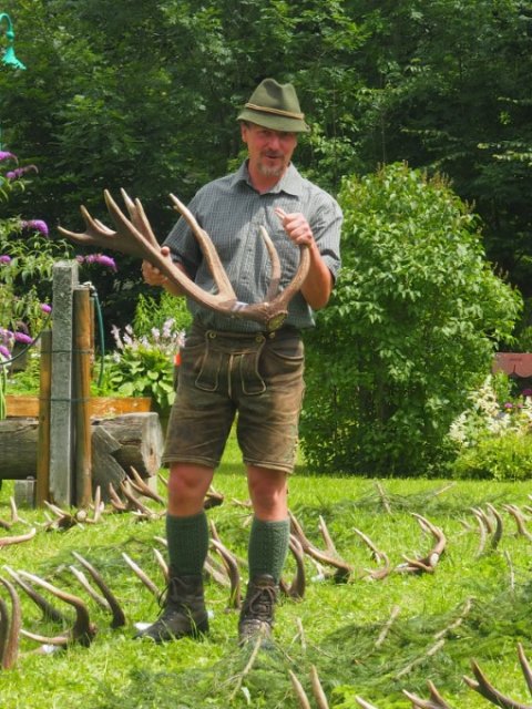 Abwurfstangenschau "Hohe Veitsch"