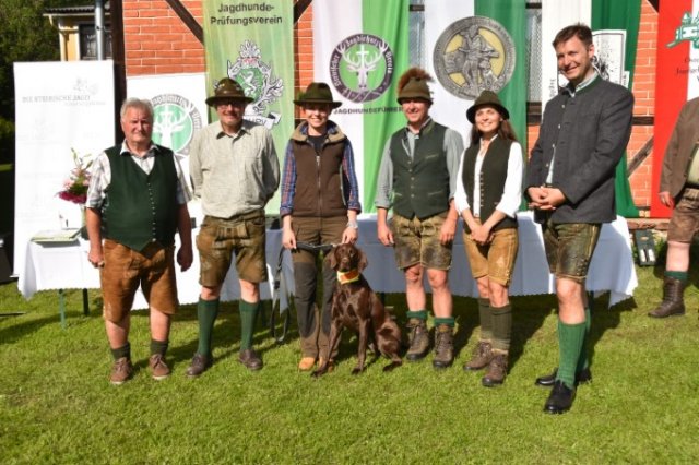 13. Schweißsonderprüfung der Steirischen Landesjägerschaft im Jagdbezirk Mürzzuschlag.