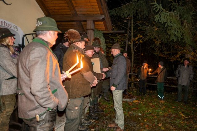 Hubertusjagd, Hubertussegen und Jägerbriefübergabe 2023