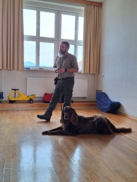 Besuch im Kindergarten Sternschnuppe