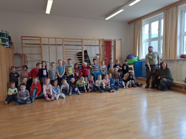 Besuch im Kindergarten Sternschnuppe